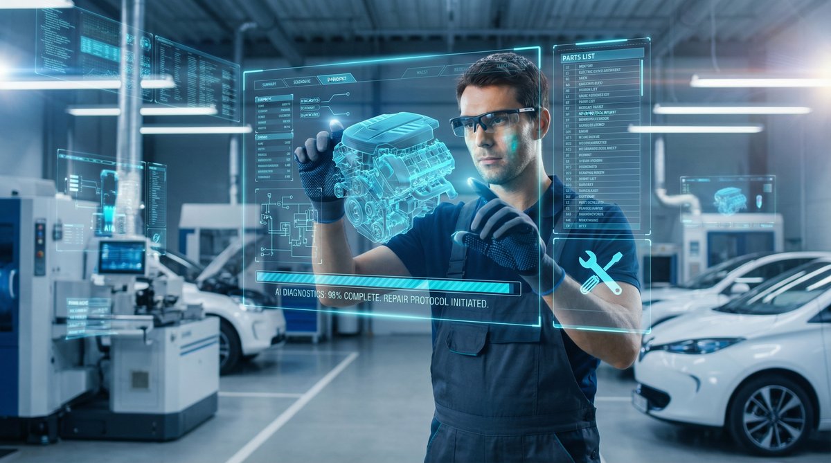 SA传媒AI修车视频技术