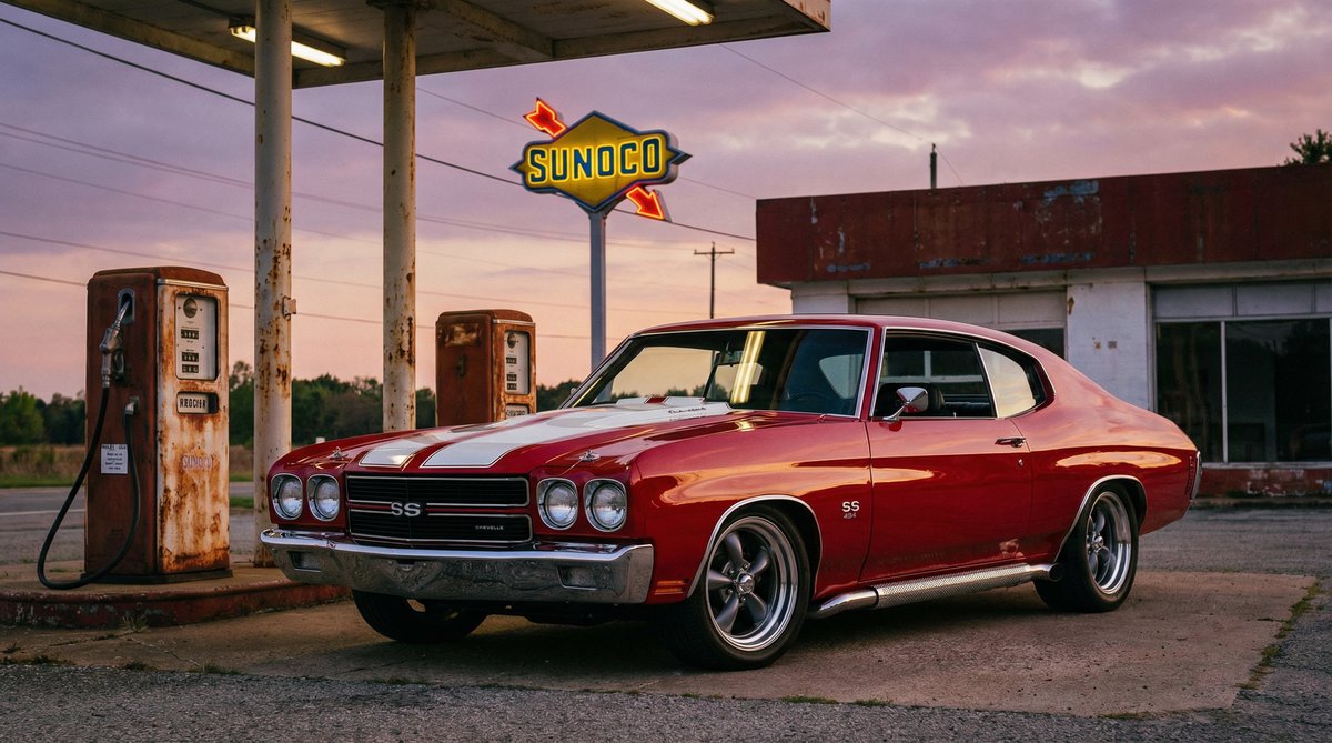 SA传媒视频-经典肌肉车修复改装视频